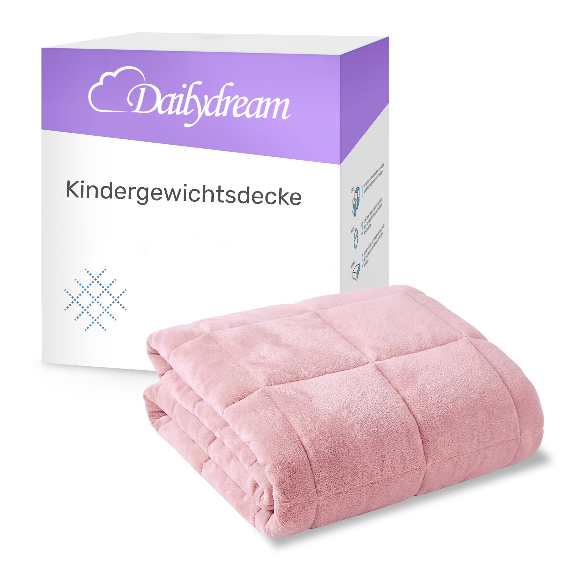 Gewichtsdecke für Kinder aus flauschigem Fleece