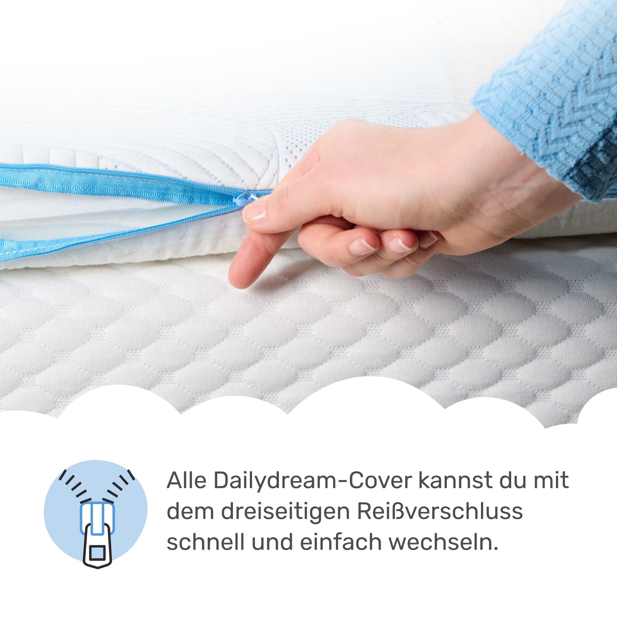 Matratzentopper Cover Cool Touch