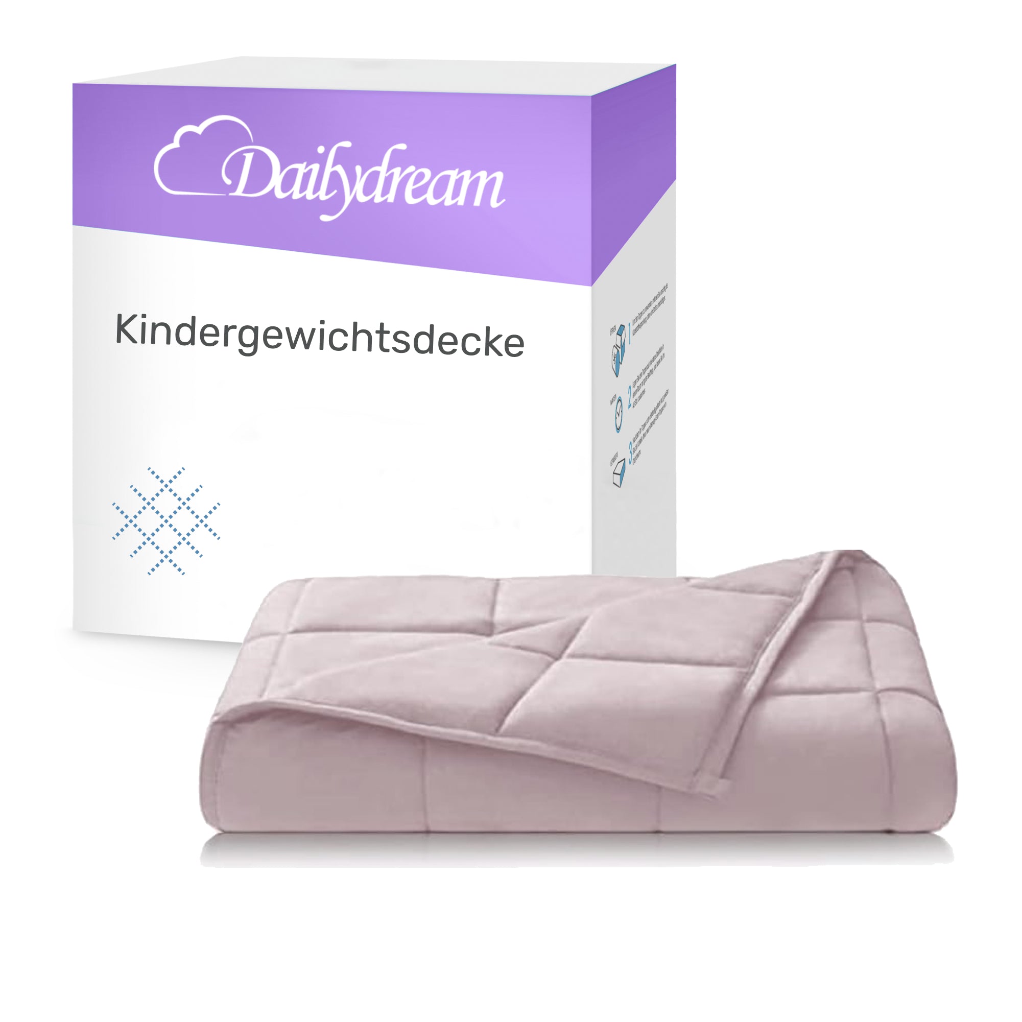 Gewichtsdecke für Kinder aus flauschigem Fleece