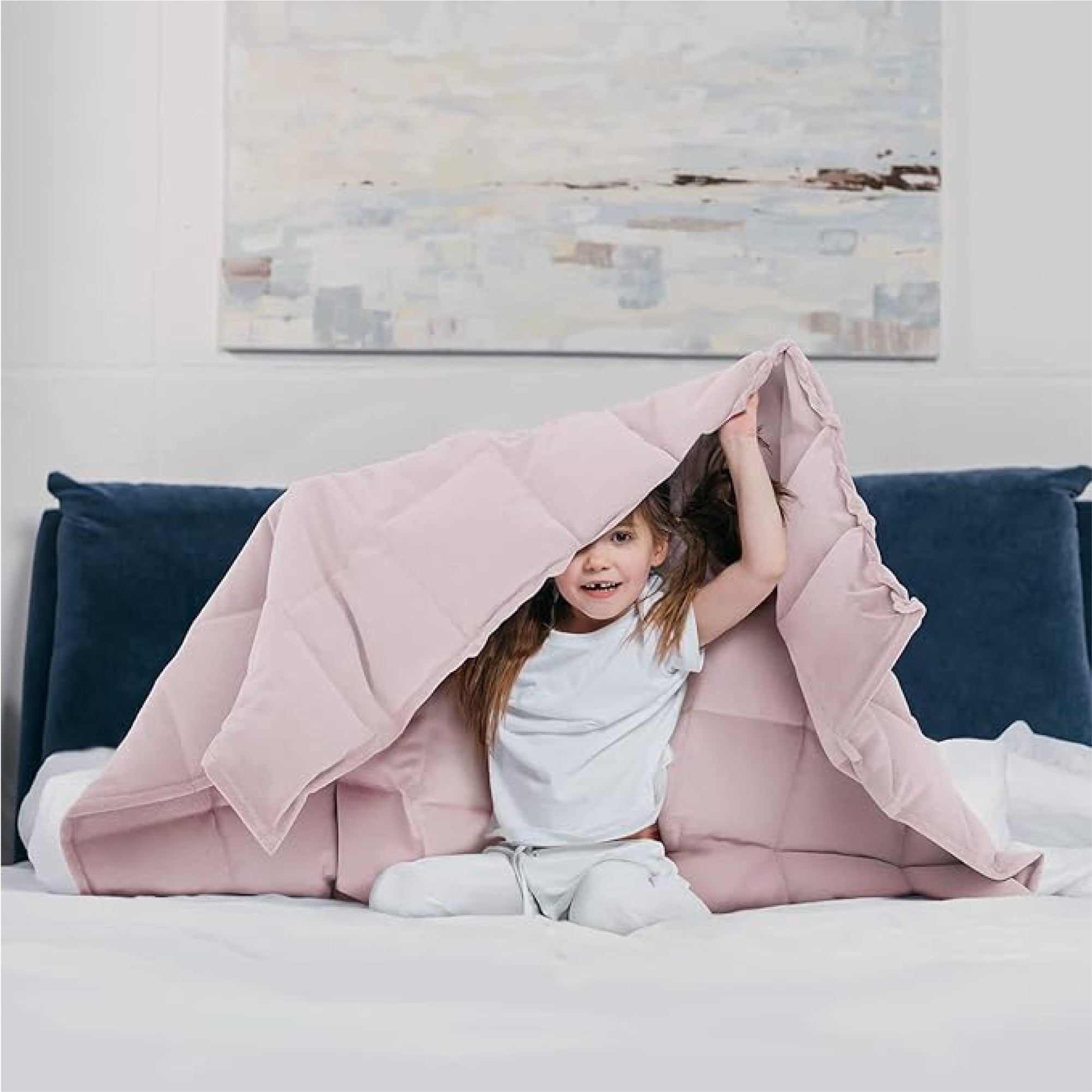 Gewichtsdecke für Kinder aus flauschigem Fleece