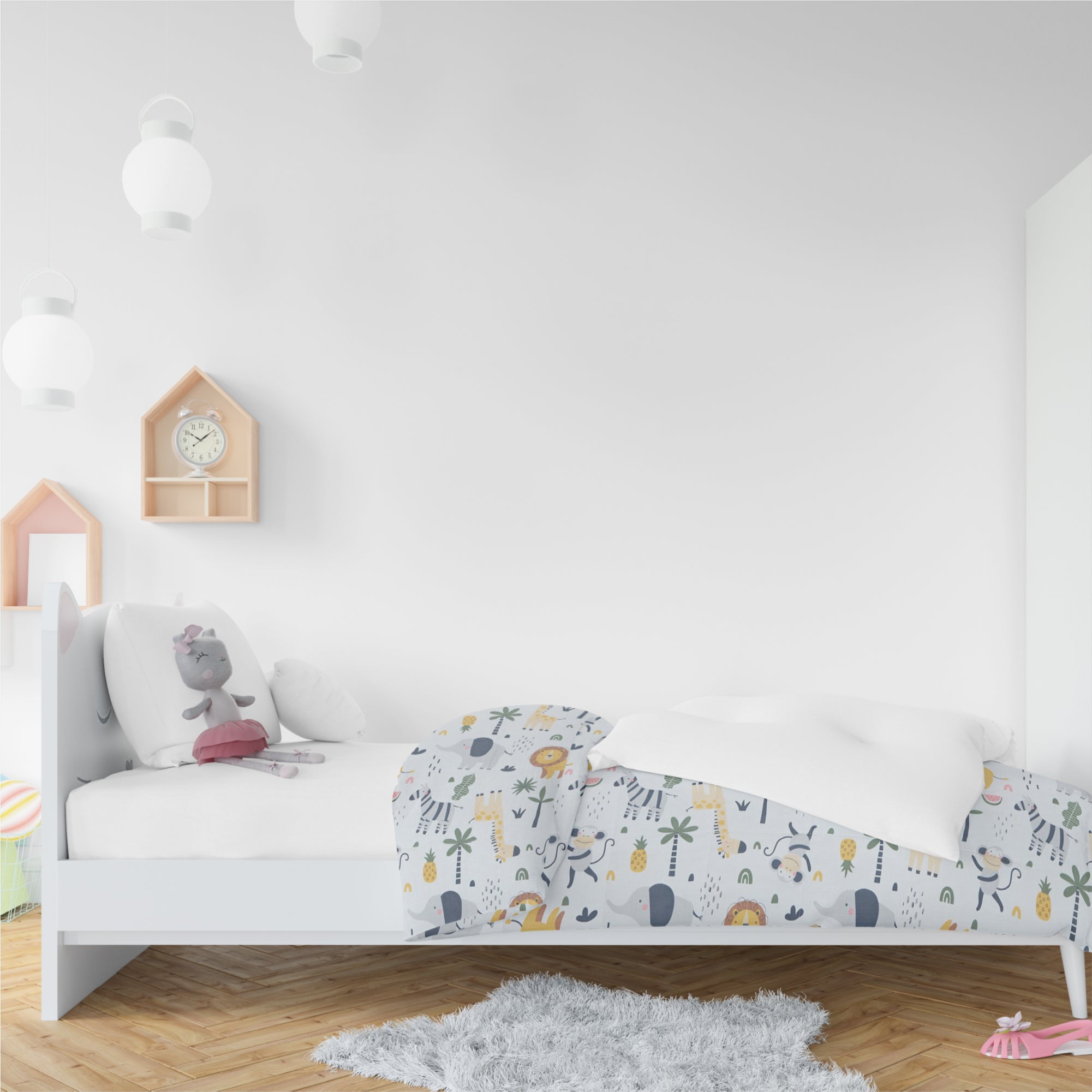 Gewichtsdecke für Kinder aus 100% Baumwolle, Edition "Safari"