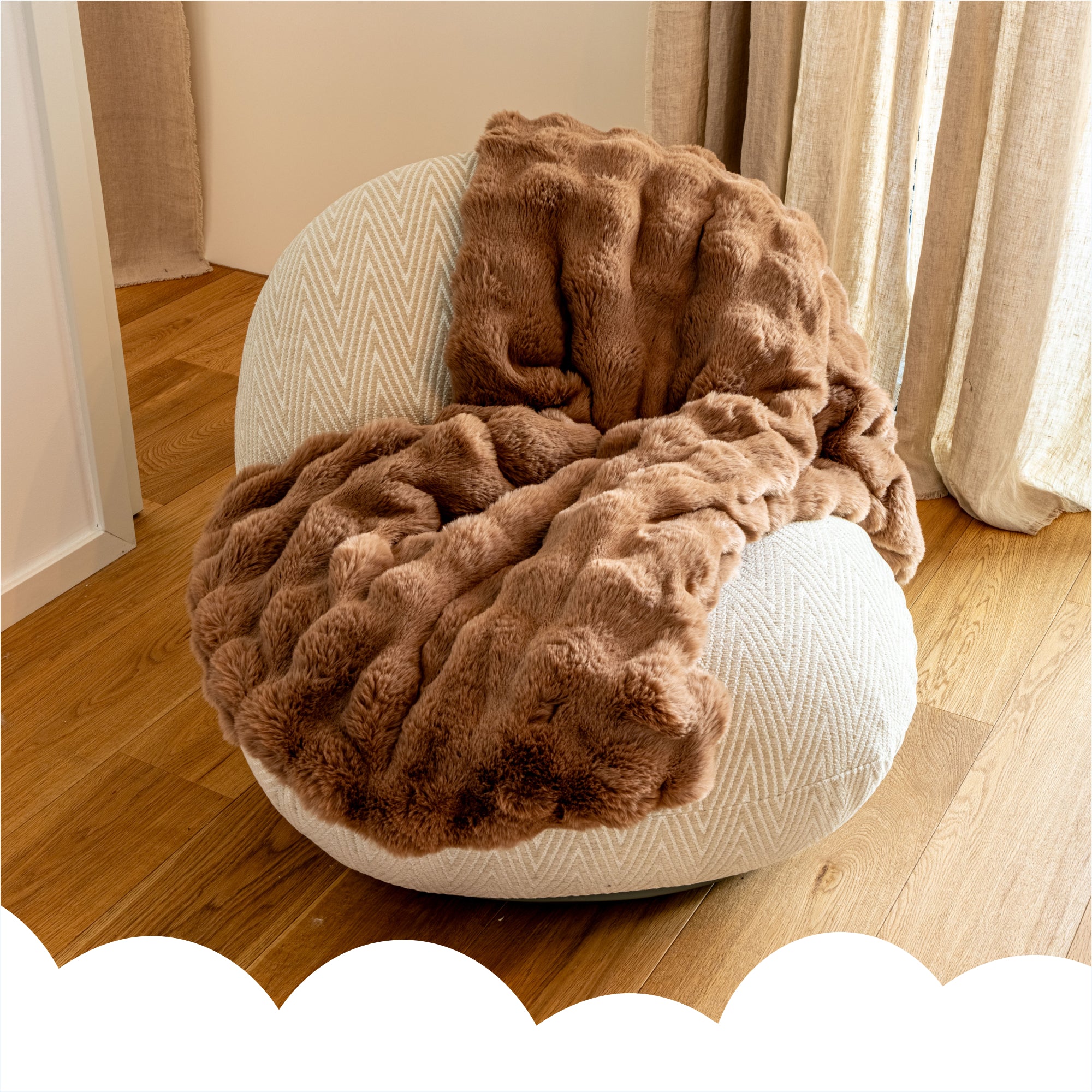 Dailydream Kuscheldecke 150 x 200 cm camel