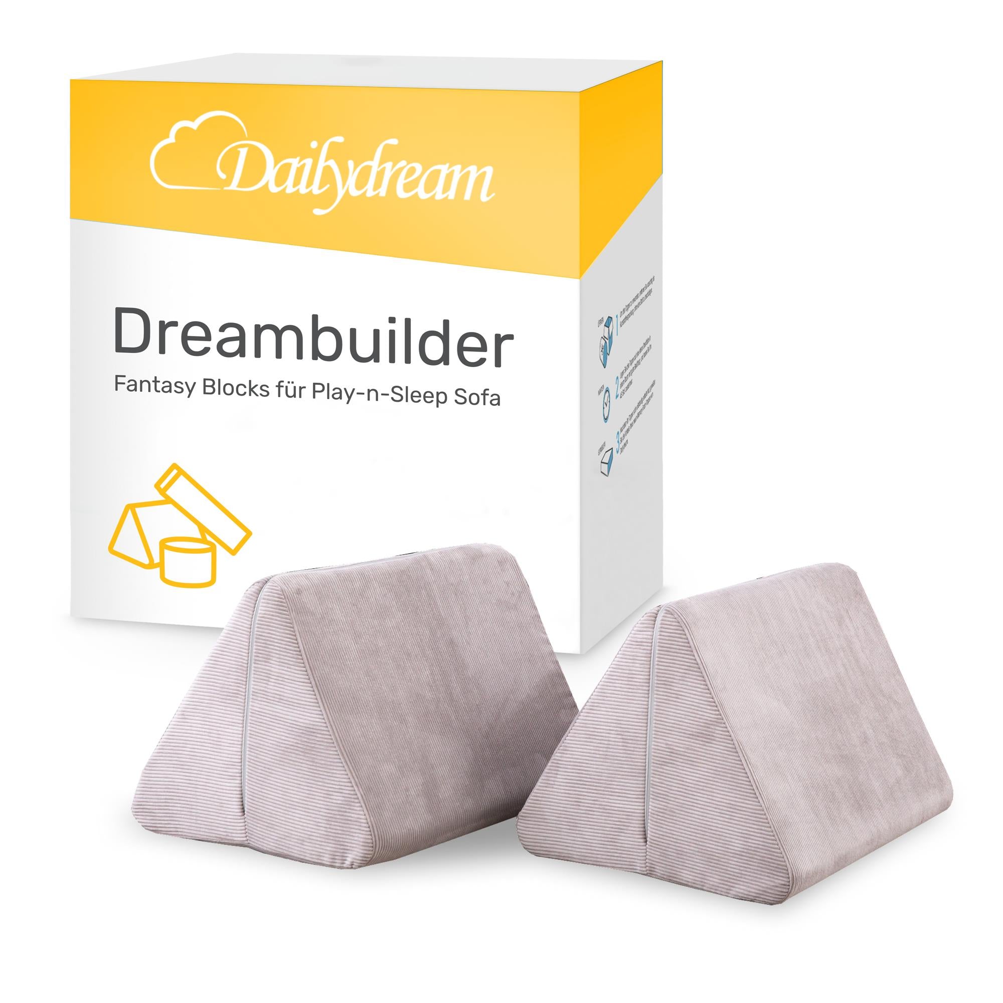 Bloques de fantasía: extensión para el juego Dailydream y el sofá cama, gris