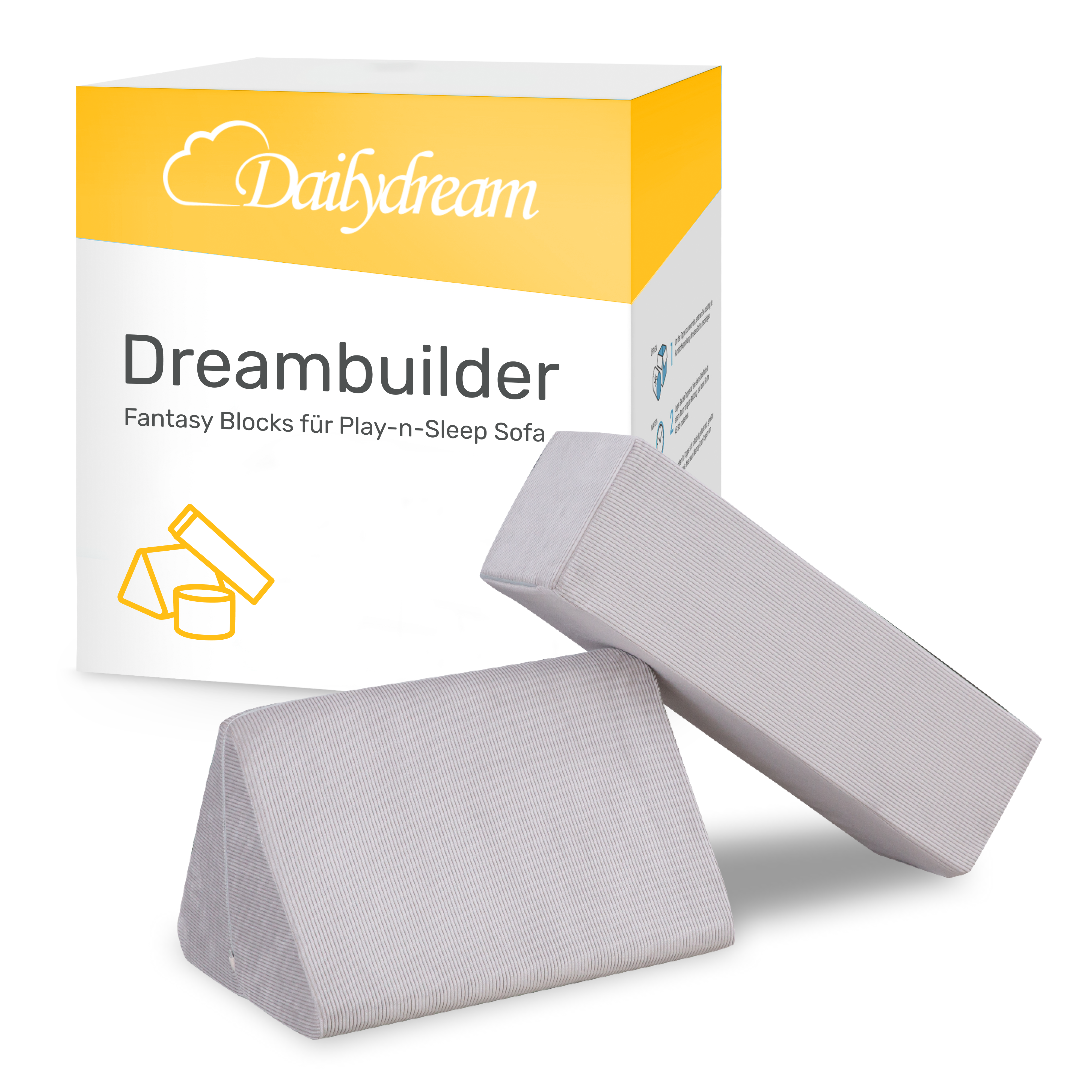 Bloques de fantasía: extensión para el juego Dailydream y el sofá cama, gris