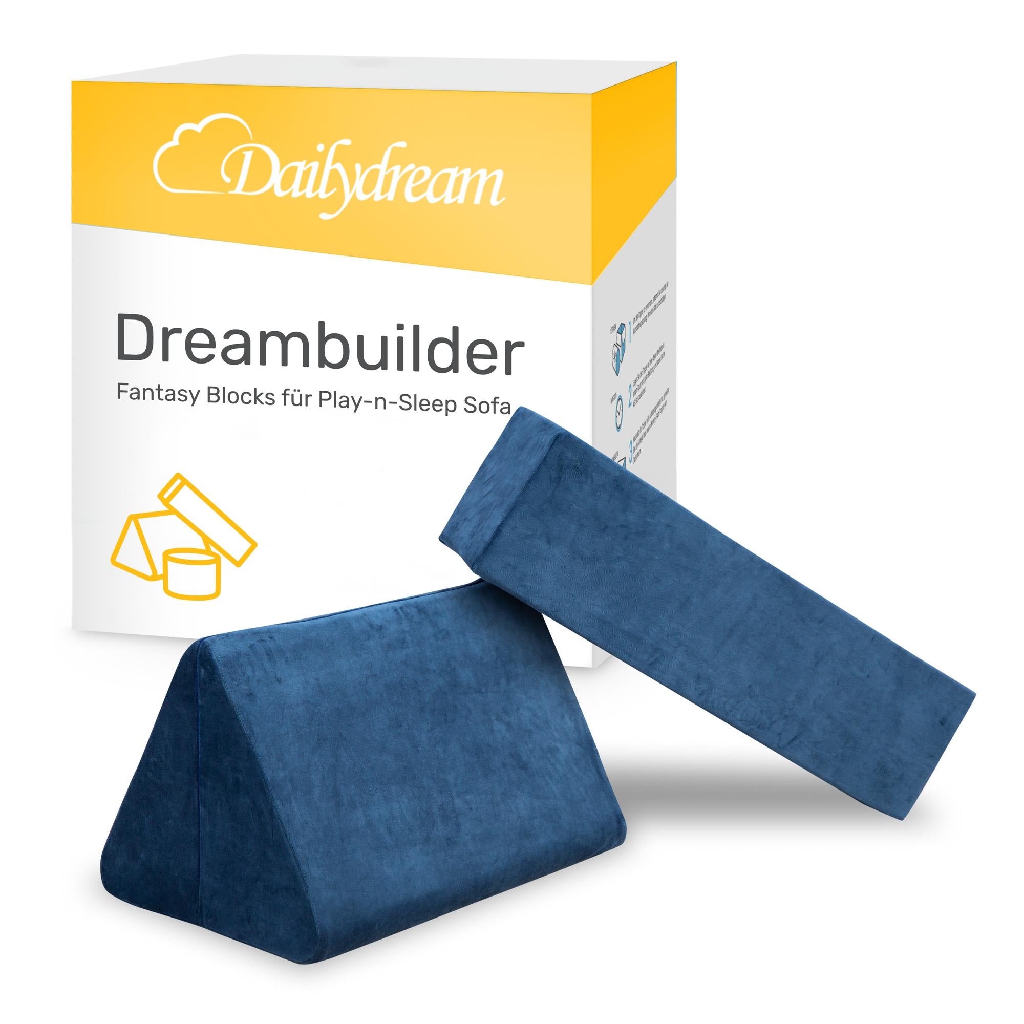 Fantasy blocks - extension for the Dailydream game and sofa bed, blue