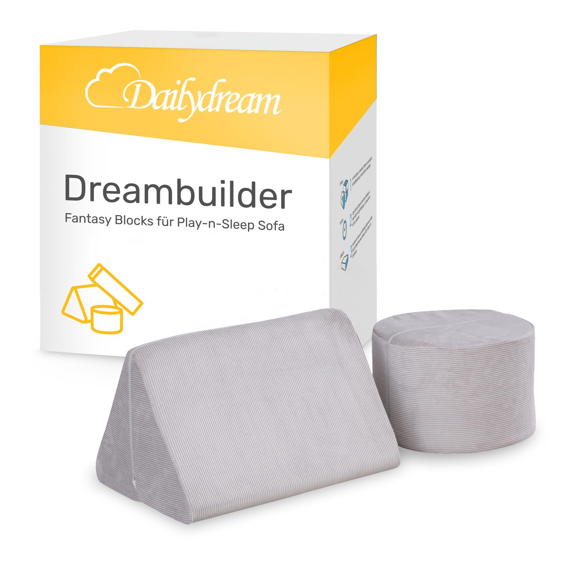 Bloques de fantasía: extensión para el juego Dailydream y el sofá cama, gris