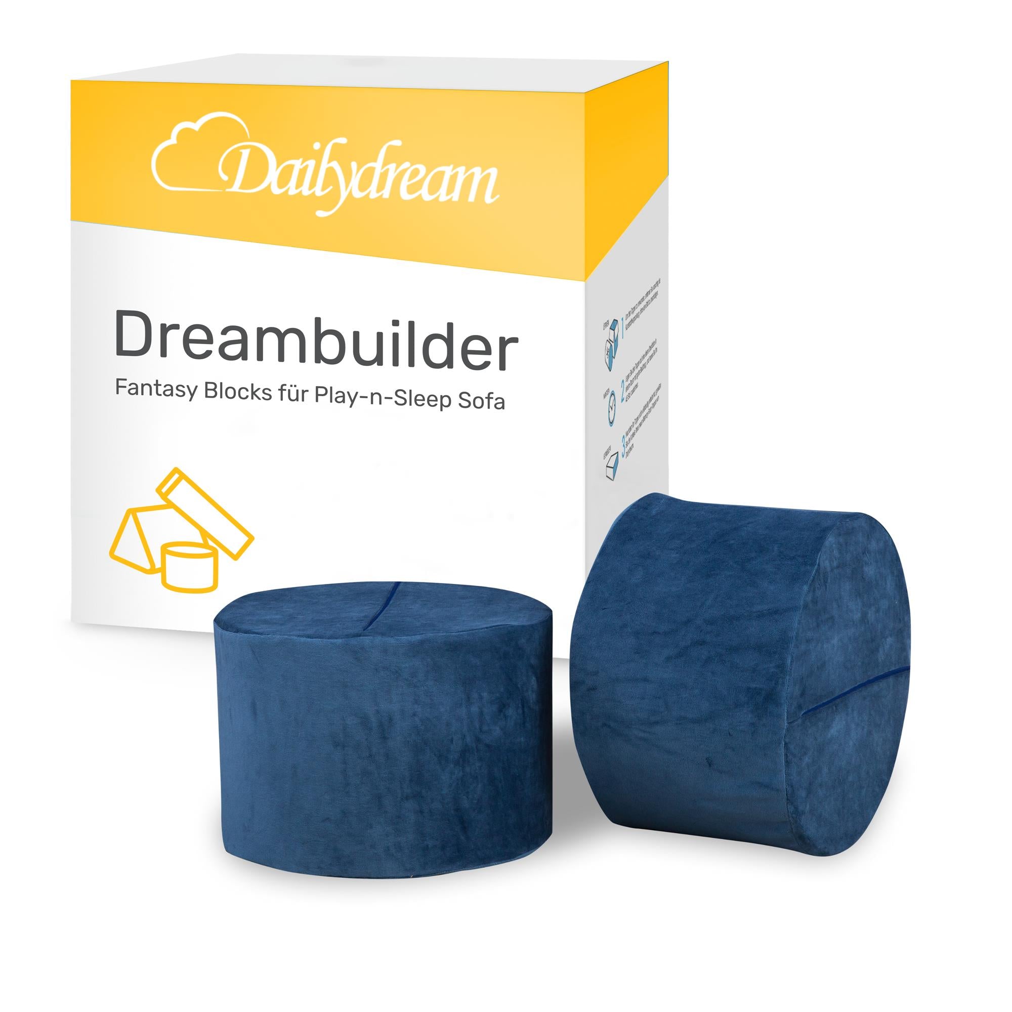 Fantasy blocks - extension for the Dailydream game and sofa bed, blue