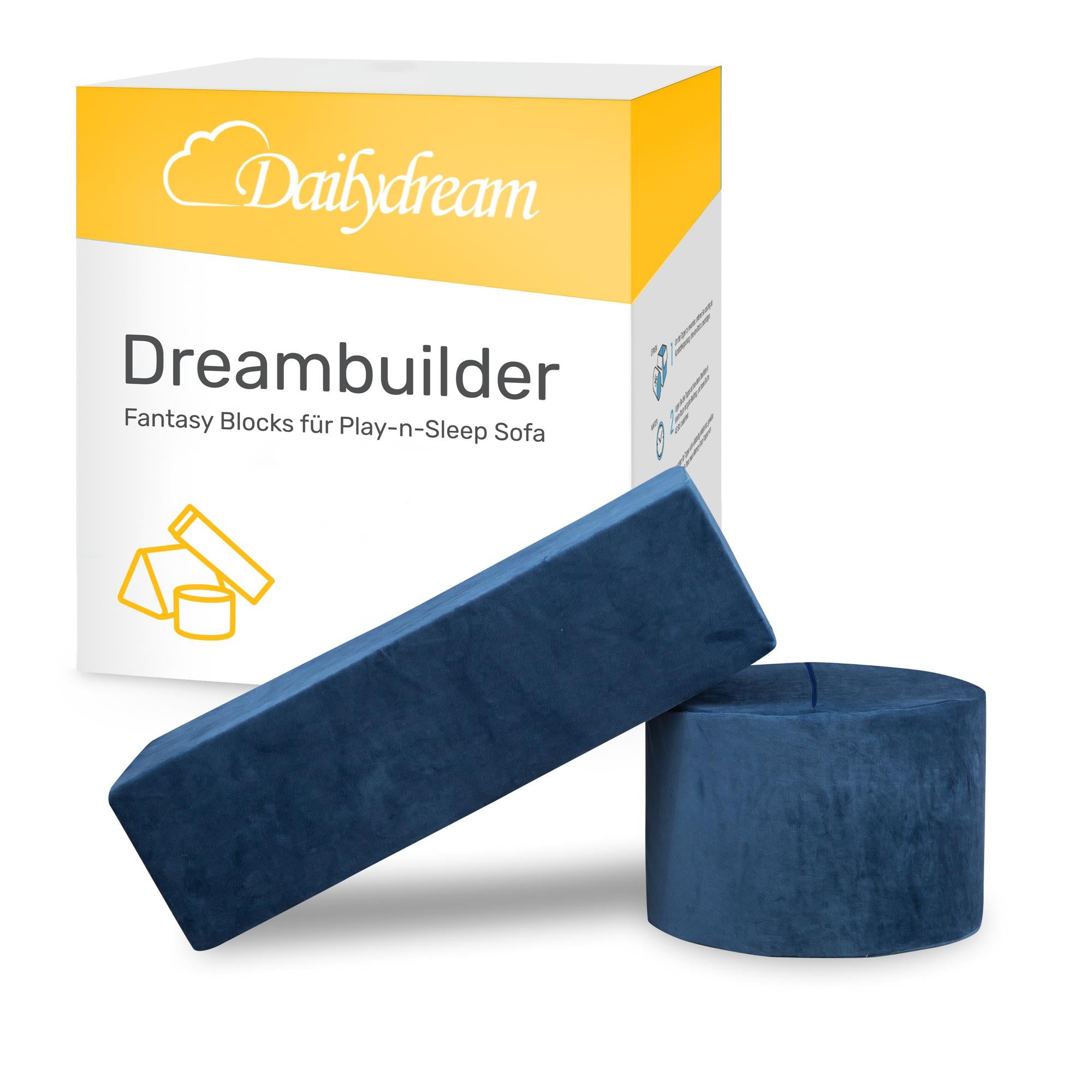 Fantasy blocks - extension for the Dailydream game and sofa bed, blue