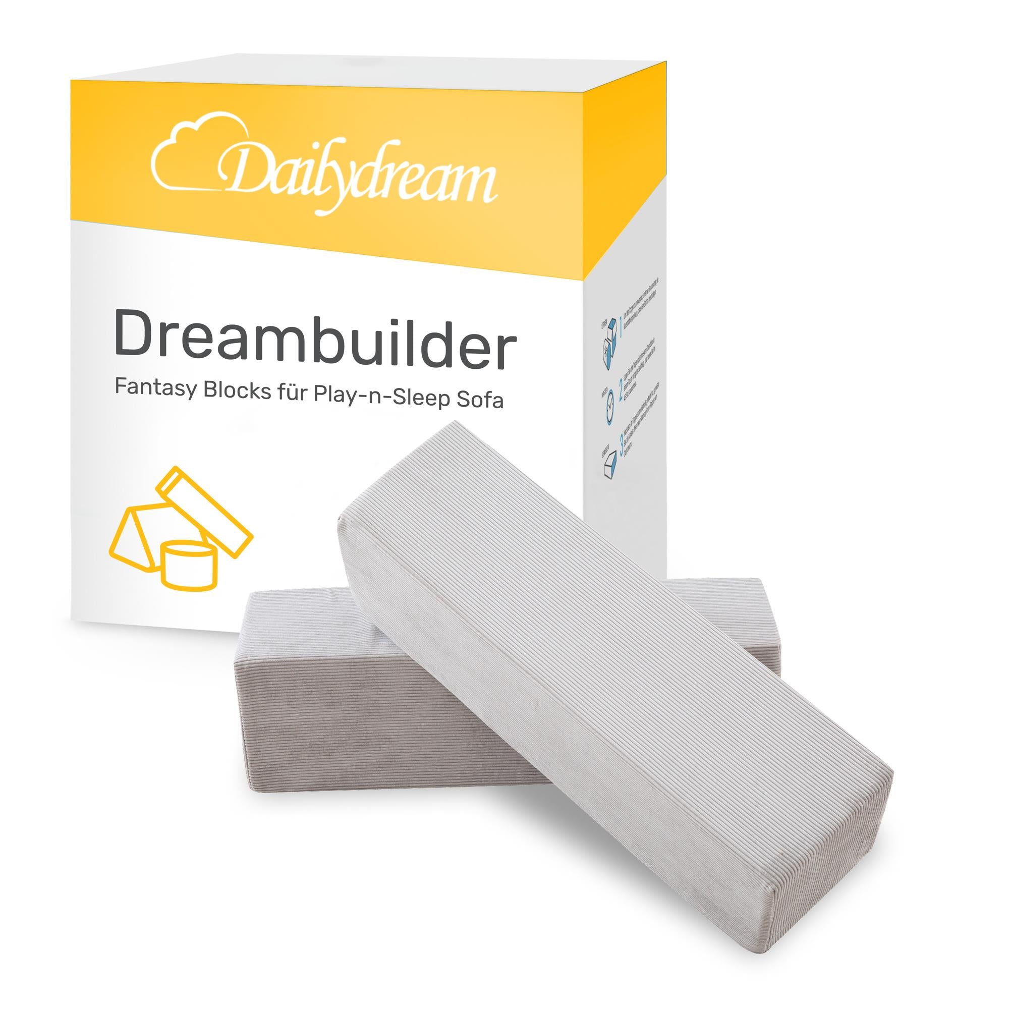 Bloques de fantasía: extensión para el juego Dailydream y el sofá cama, gris