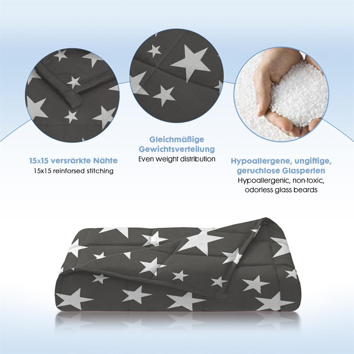 Weight ceiling for children from 100% cotton, edition "stars"