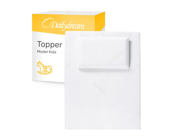 Reisepaket: Topper mit Kissen