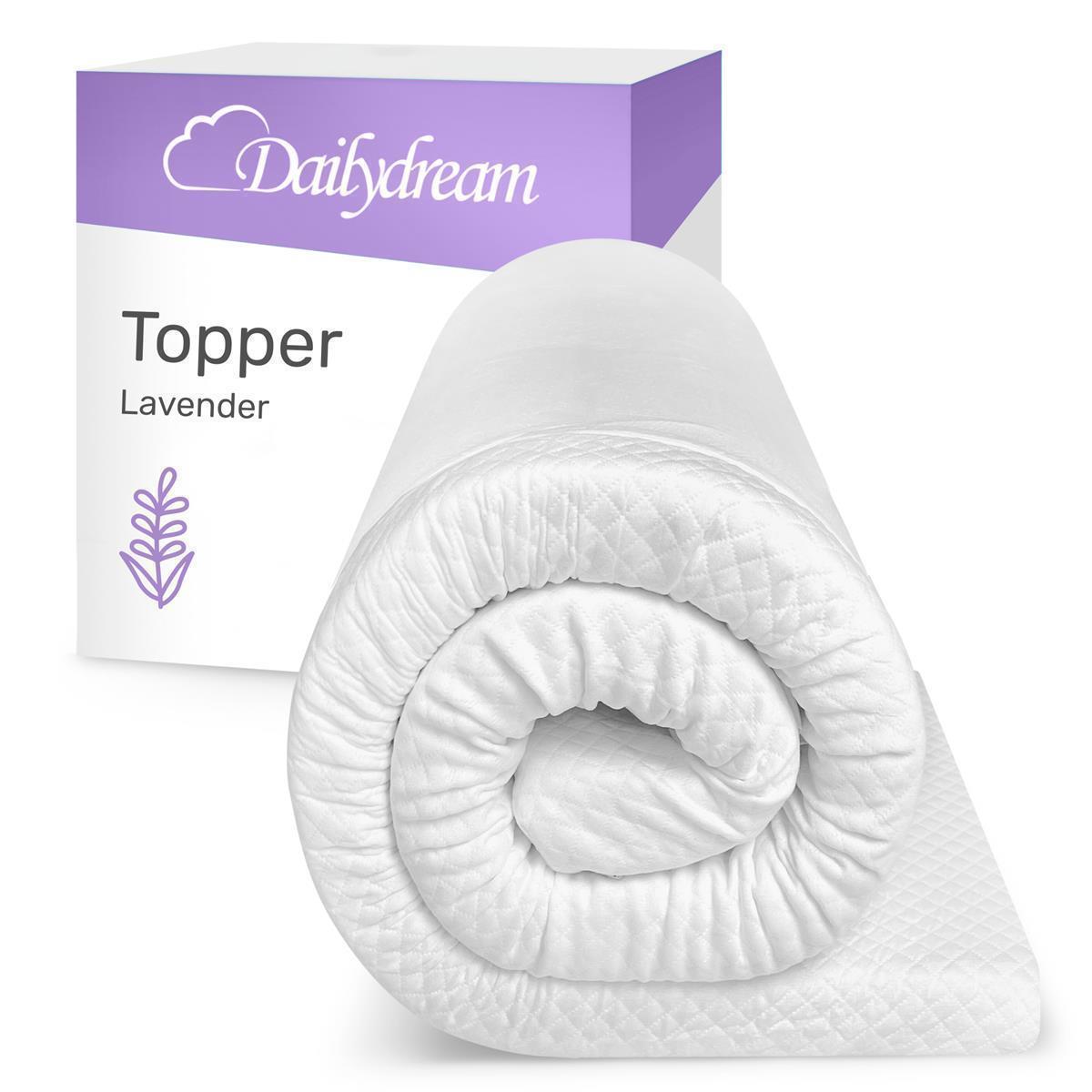 Dailydream viscoelastischer Matratzentopper mit Memory Foam Effekt, Edition 