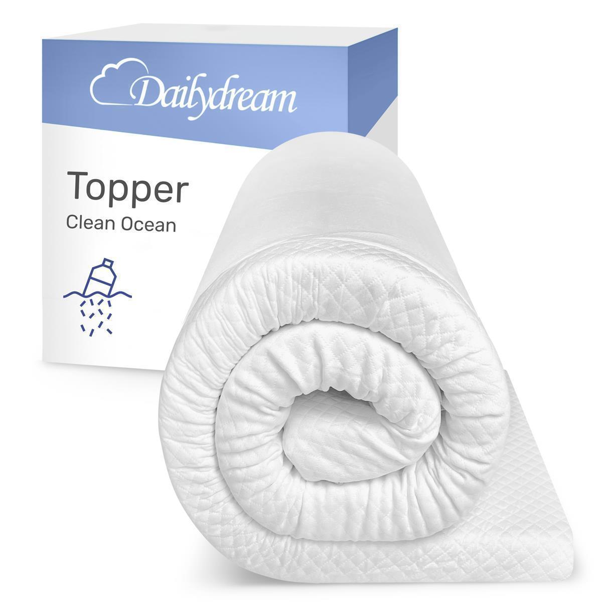 Dailydream viscoelastischer Matratzentopper mit Memory Foam Effekt, Edition 
