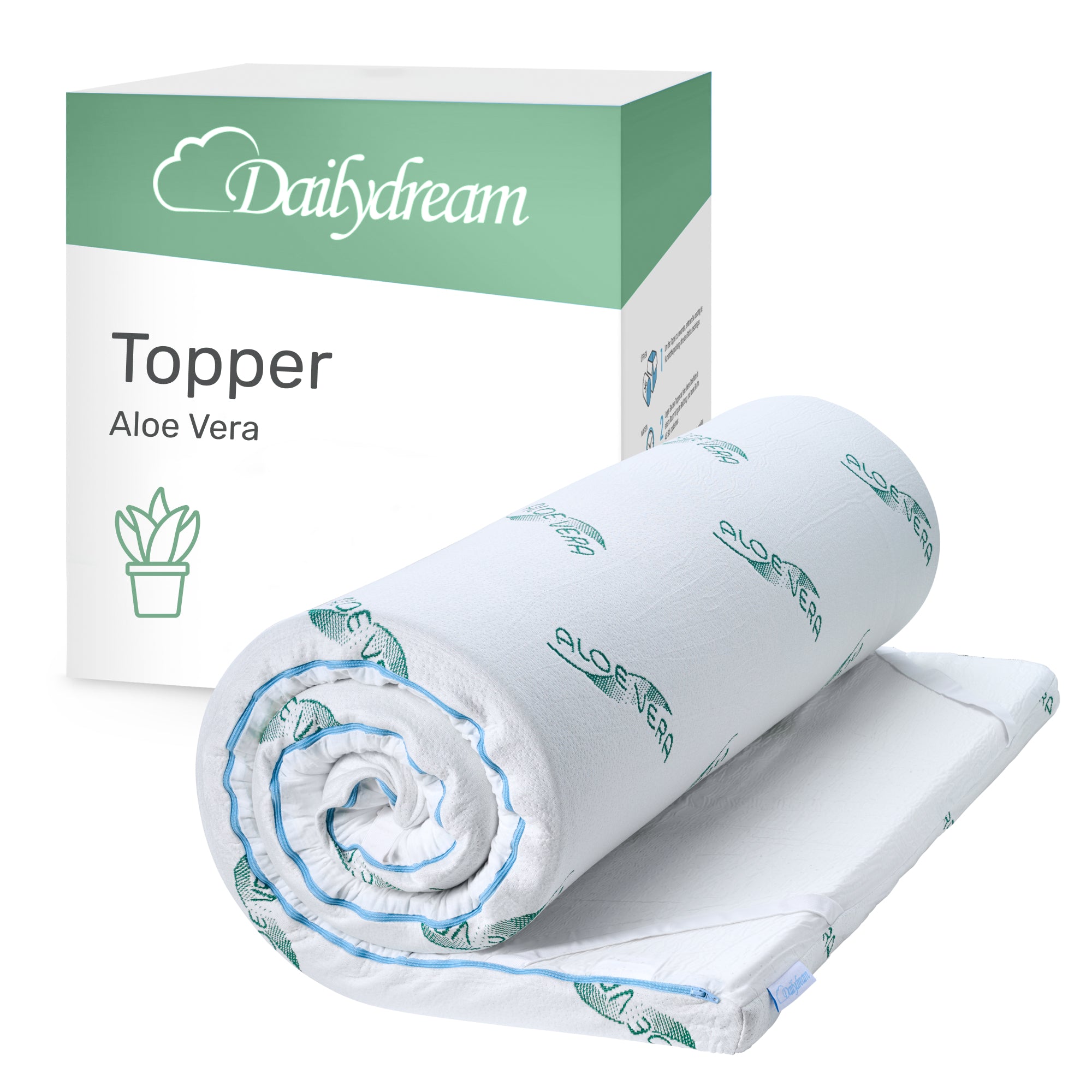 Aloe vera toppers