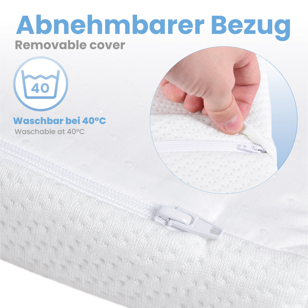 Dailydream viscoelastische Matratzenauflage “Model Kids M” mit Memory Foam Effekt, Edition “Standard”
