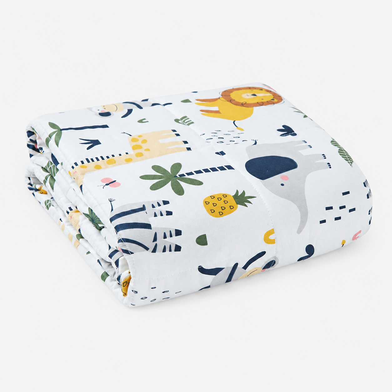 Weighted blanket for children made of 100% cotton, “Elephant” edition