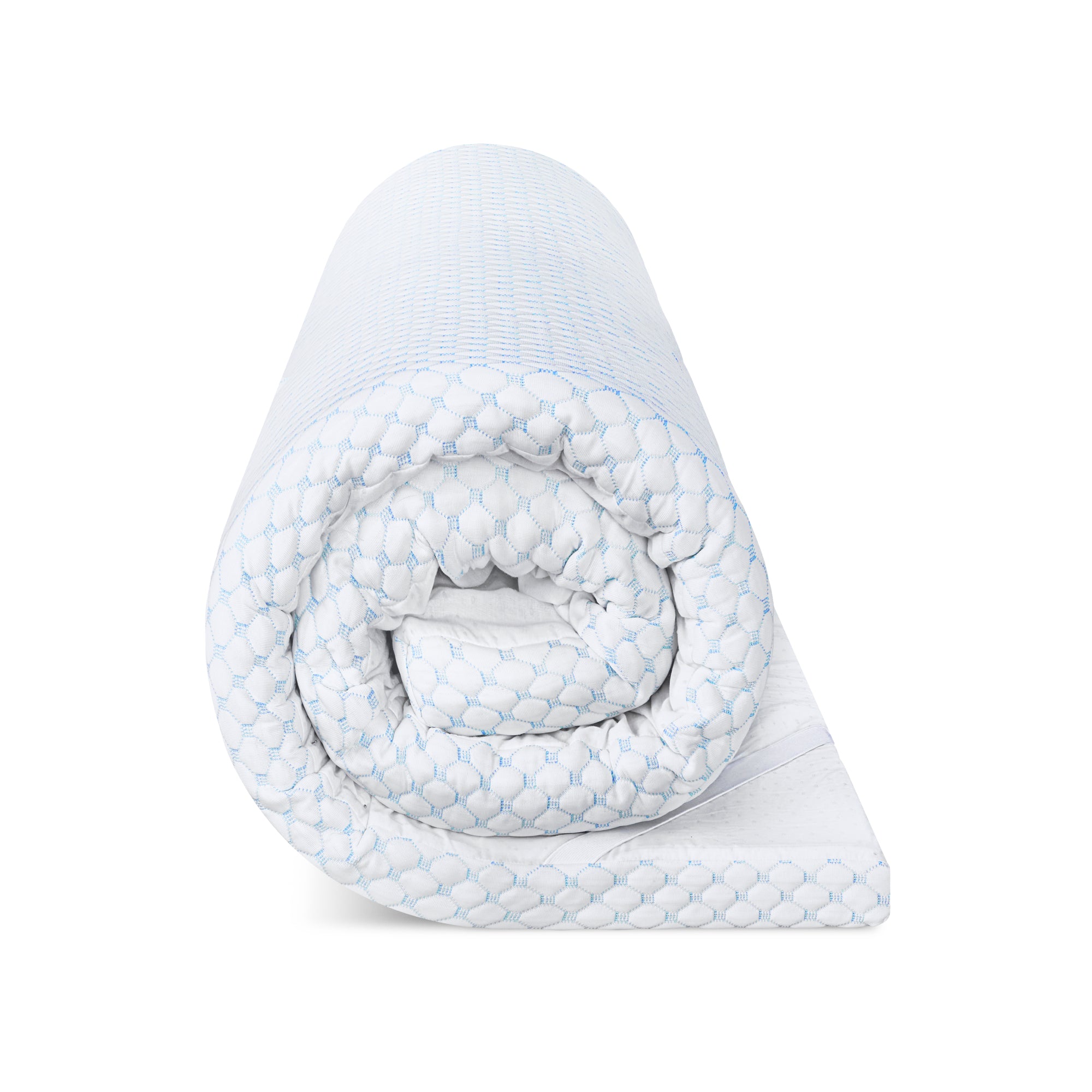 Surmatelas rafraîchissant avec mousse viscoélastique