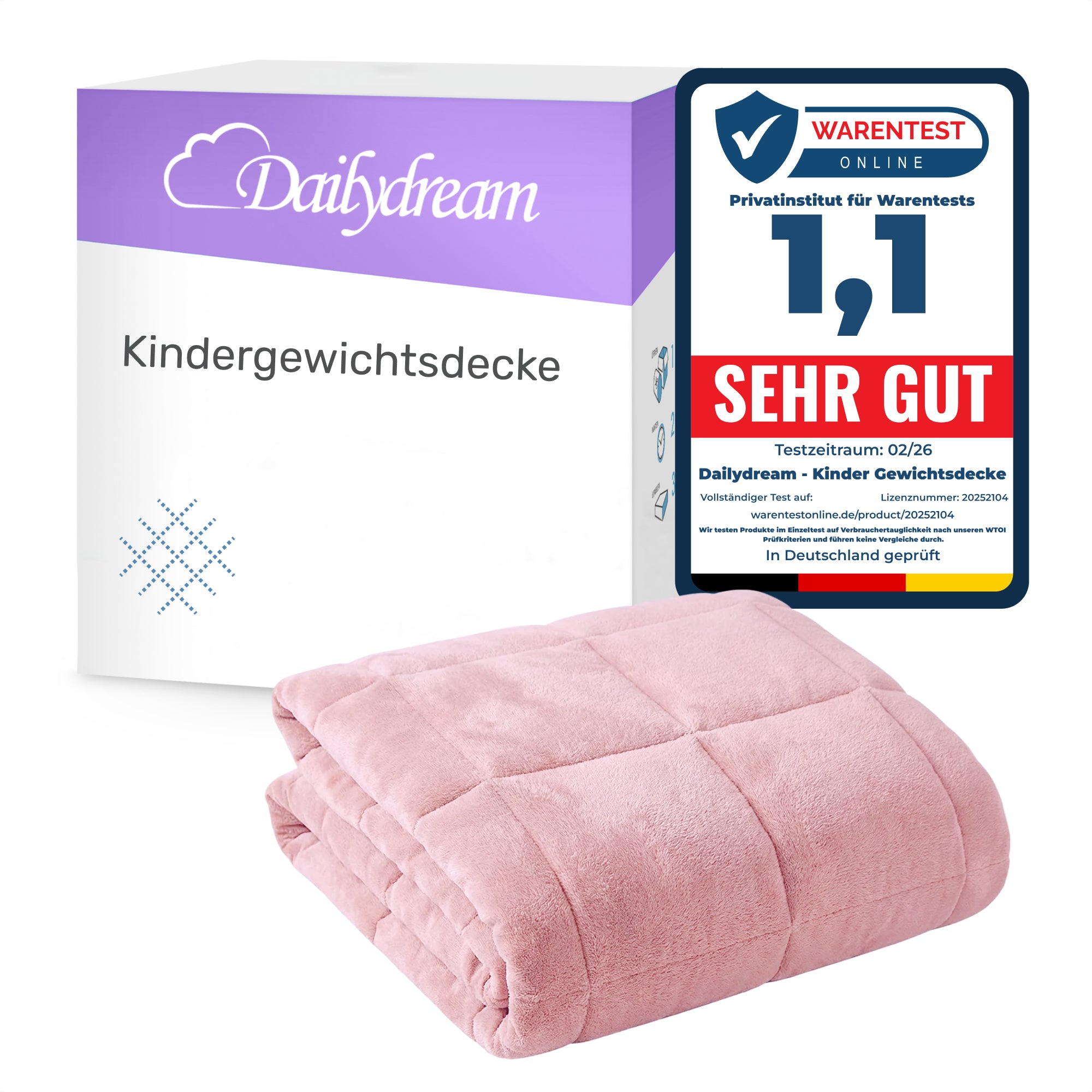 Kindergewichtsdecken aus flauschigem Fleece