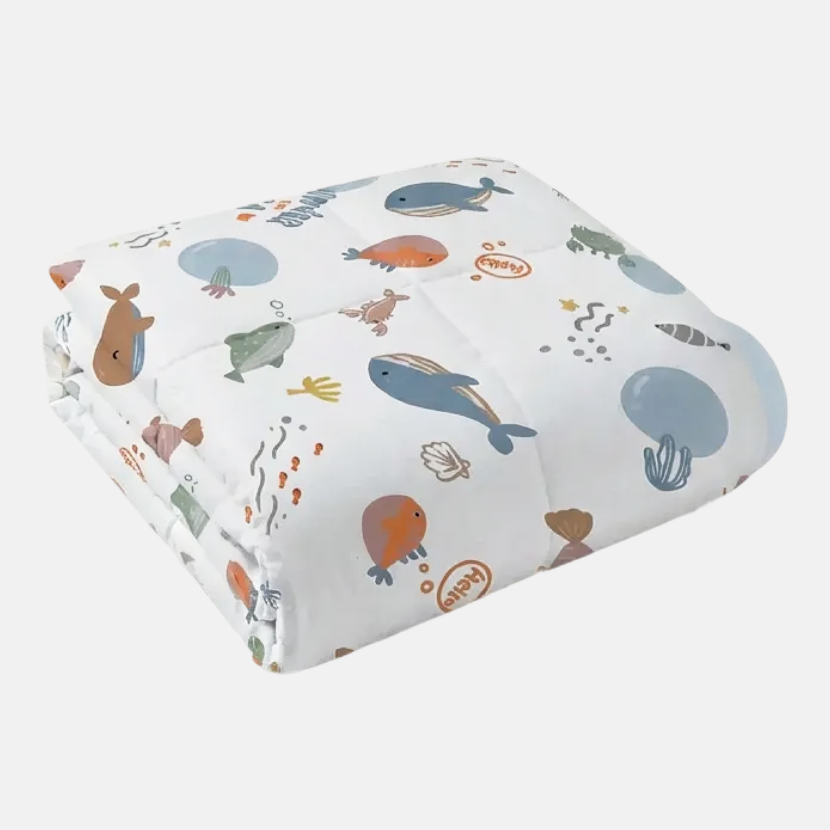 Weighted blanket for children made of 100% cotton, "Ocean" edition
