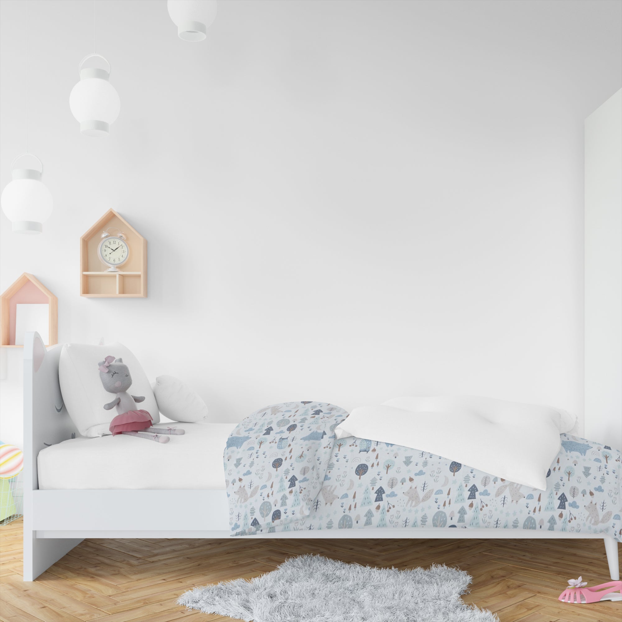 Gewichtsdecke für Kinder aus 100% Baumwolle, Edition "Wald