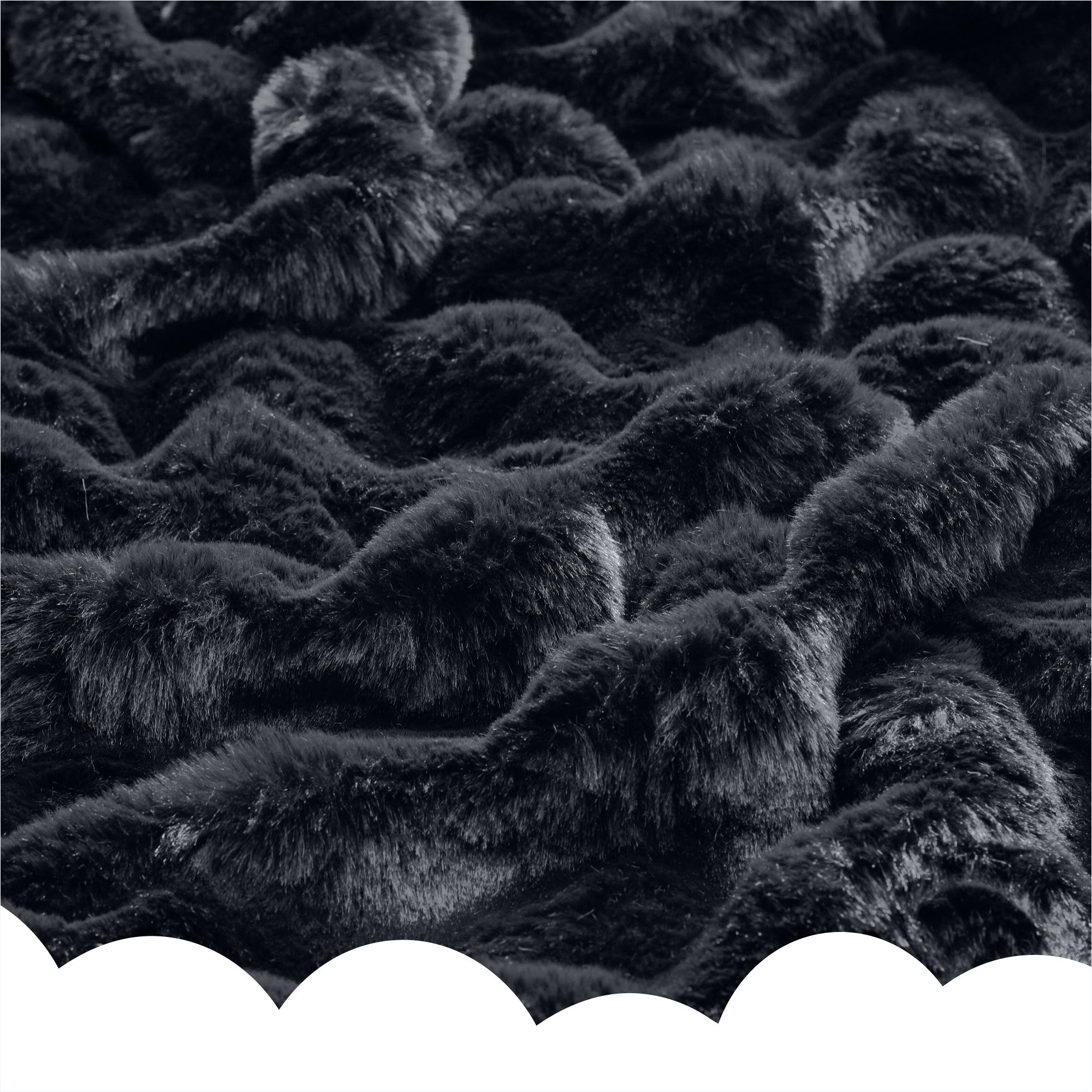 Dailydream Kuscheldecke 150 x 200 cm schwarz