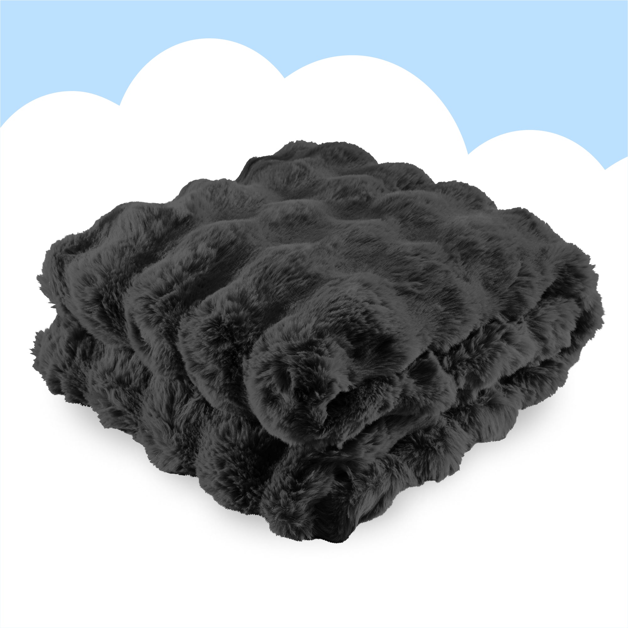 Dailydream Kuscheldecke 150 x 200 cm schwarz