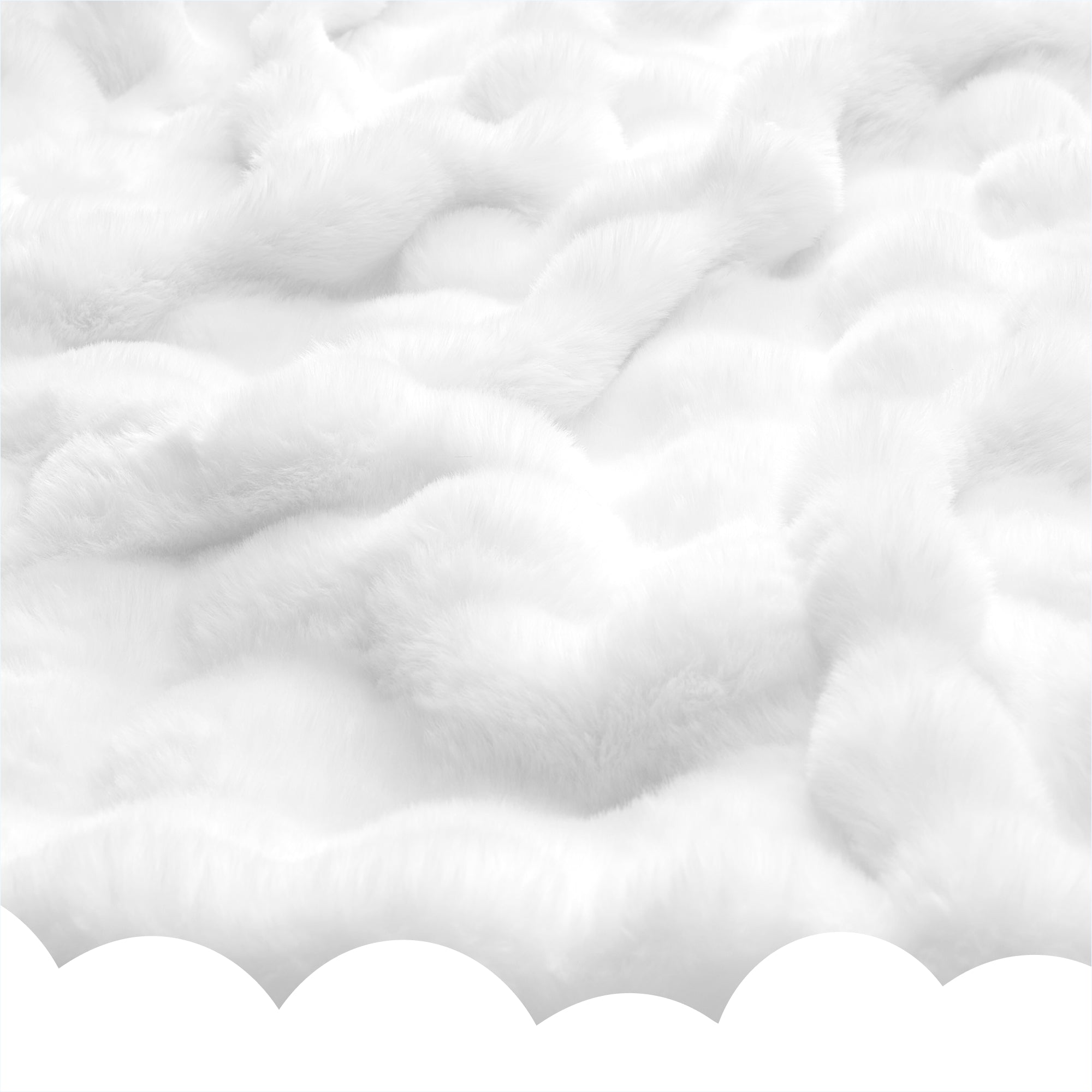 Dailydream Kuscheldecke 150 x 200 cm weiß