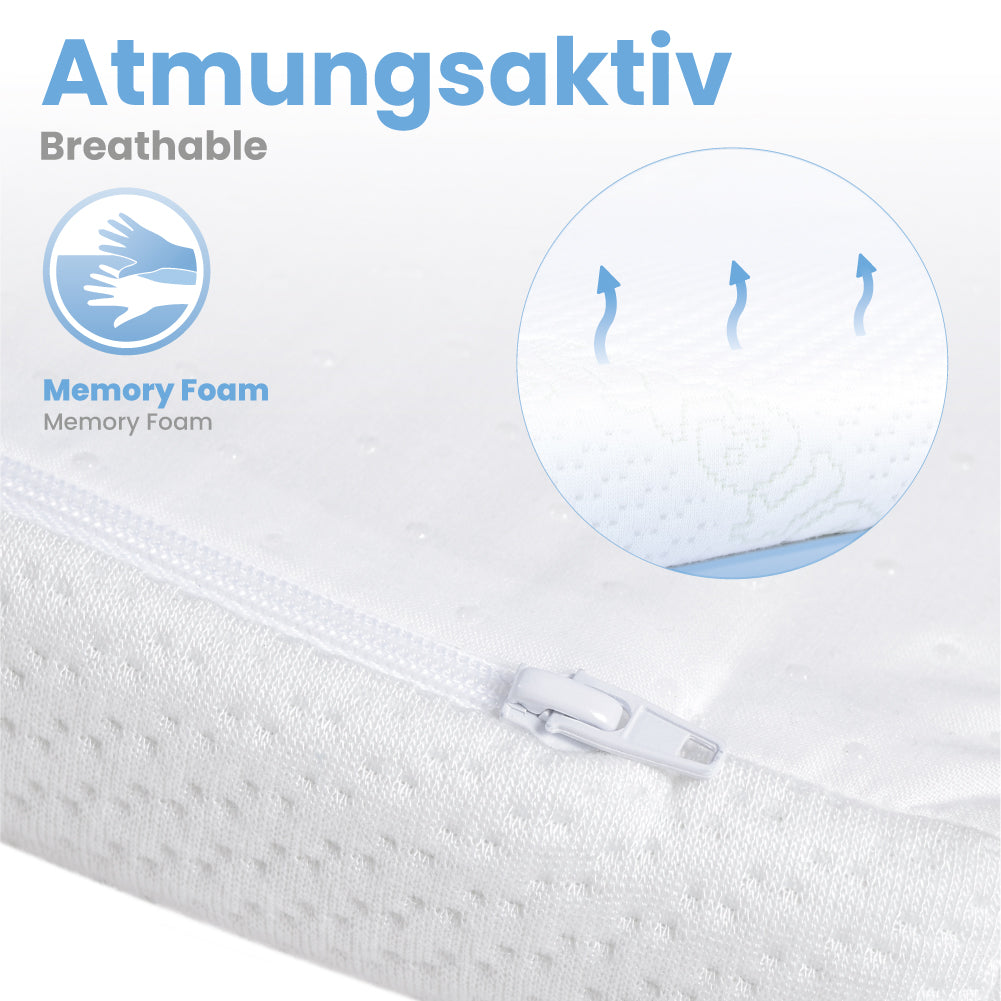 Dailydream viscoelastische Matratzenauflage “Model Kids M” mit Memory Foam Effekt, Edition “Standard”