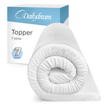 Cold foam topper ergonomic