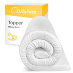 Visco topper for children with memory foam
