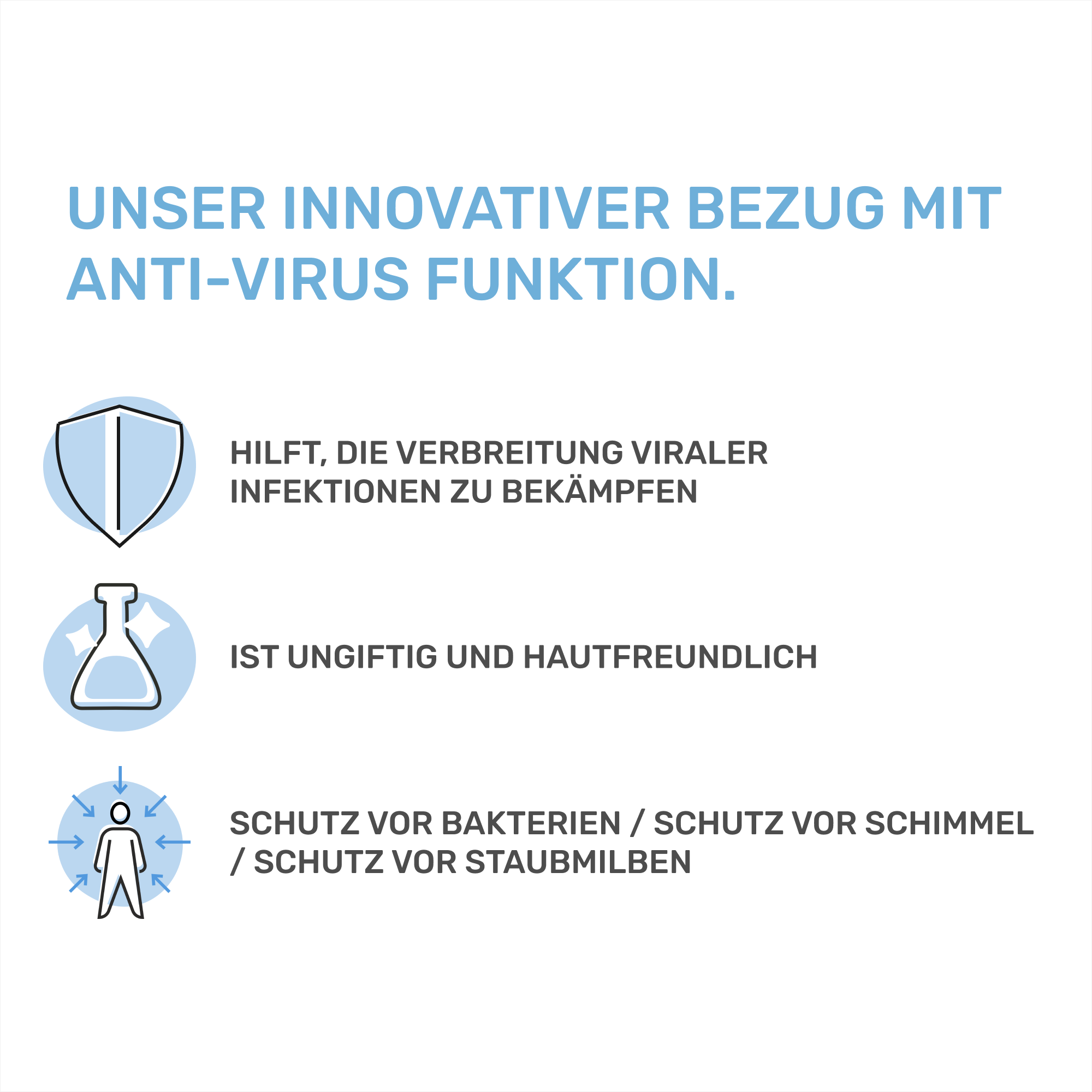 Ergonomisches Kissen SnuzzleCloud, 40x40x16 cm, Weiß